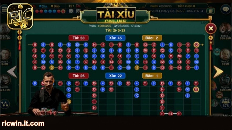 Canh cầu bệt tài xỉu RICWIN