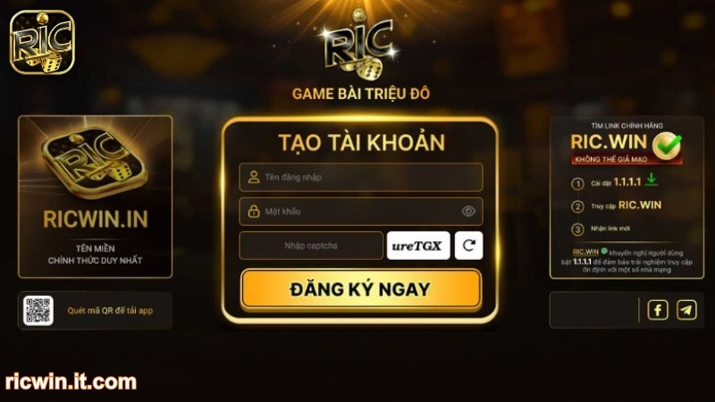 RICWIN cổng game bào uy tín hàng đầu